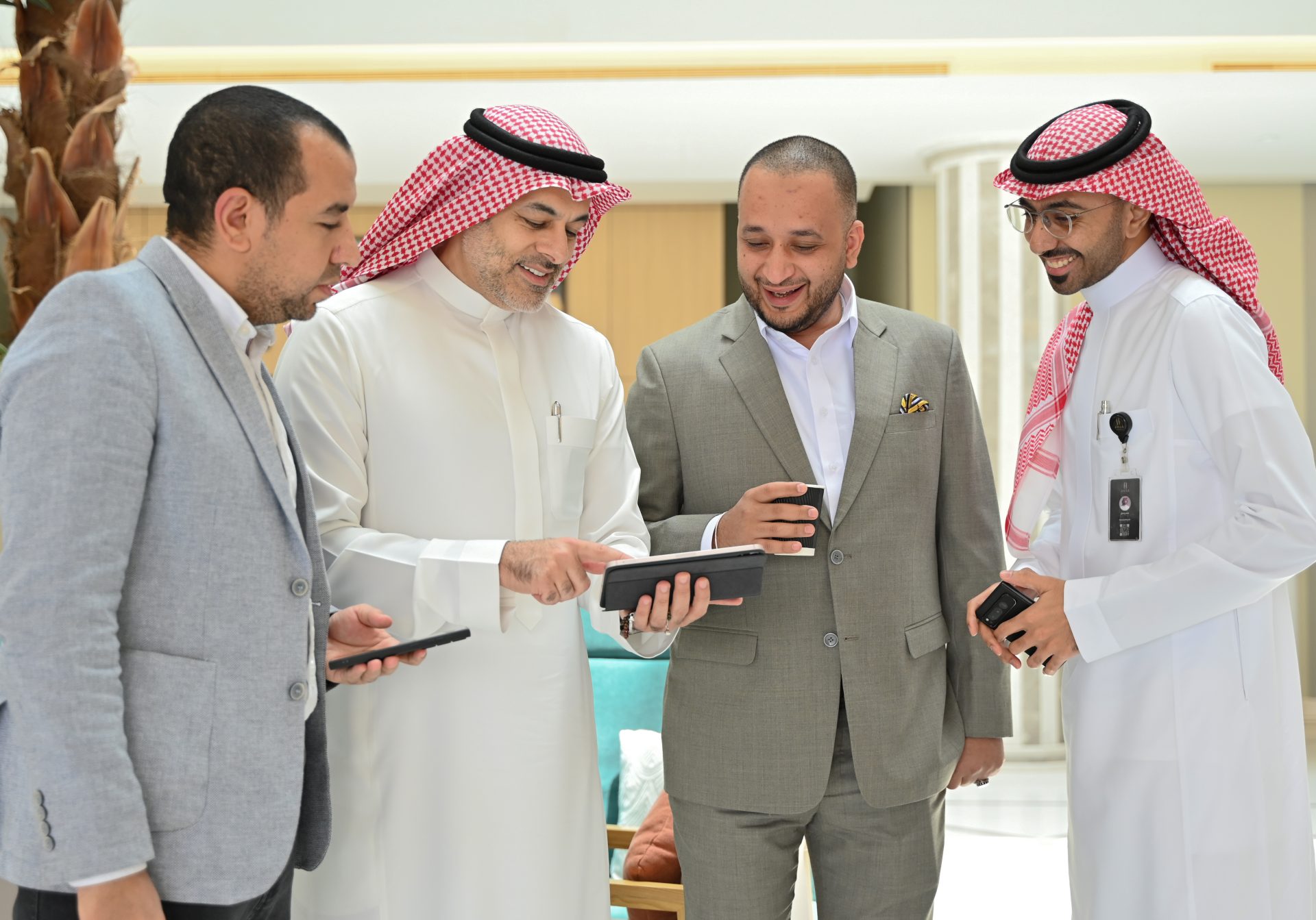 Amsa Hospitality team collaborating under a matrix management structure that fosters innovation and resilience in hospitality operations