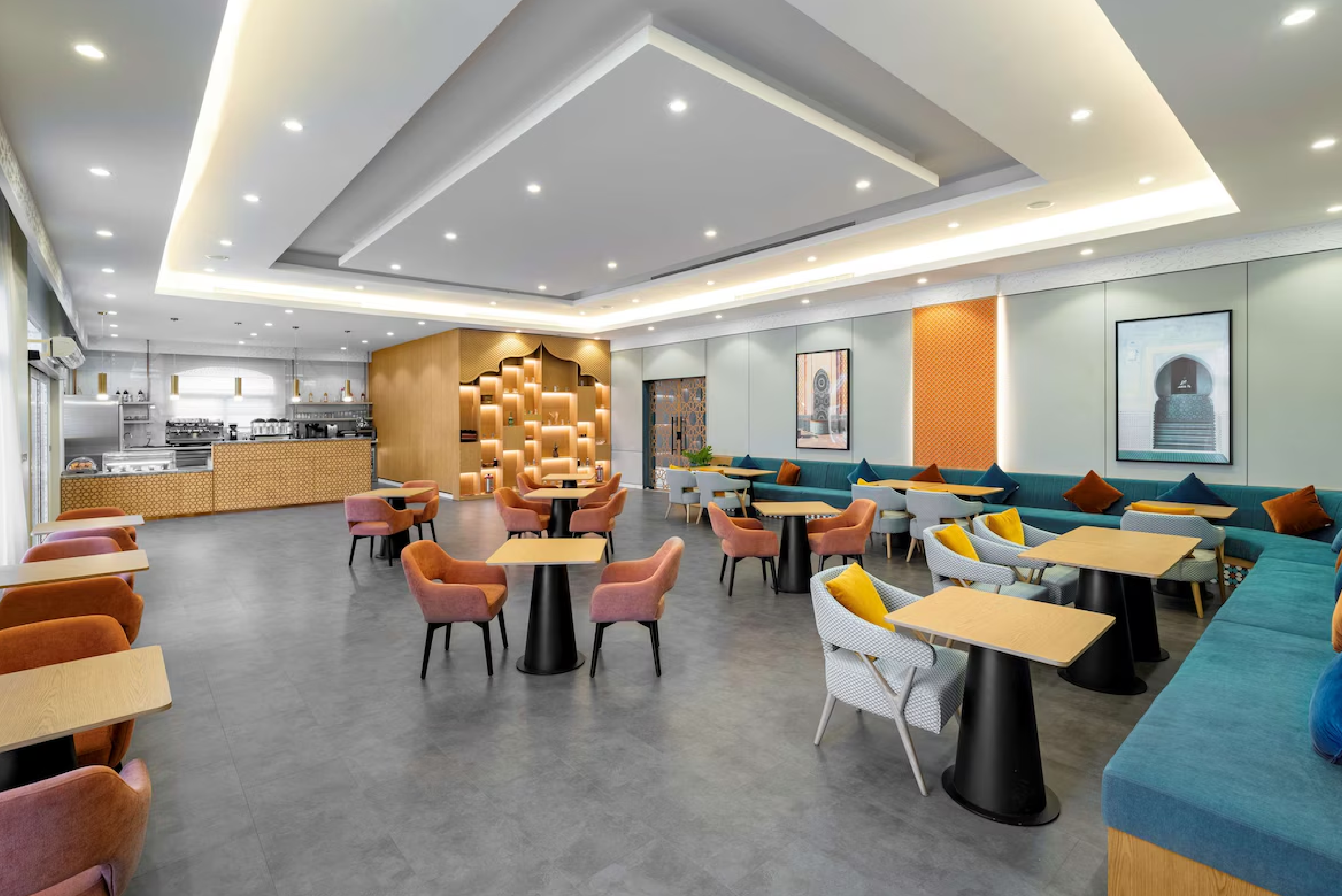 Radisson Hotel Riyadh Airport – Kazbah Cafe | فندق راديسون الرياض المطار – مقهى كازباه