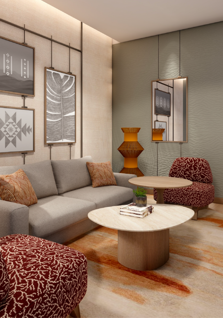 The Palm Qassim Handwritten Collection – Room 2 | فندق ذا بالم القصيم، هاندريتن كوليكشن – غرفة ضيوف