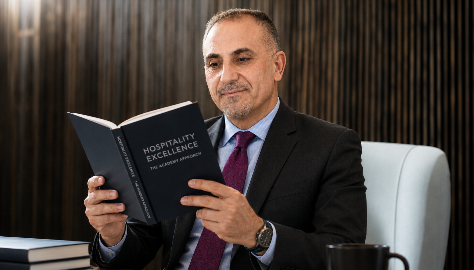 Hospitality book by Muin Serhan | كتاب في الضيافة لمعين سرحان